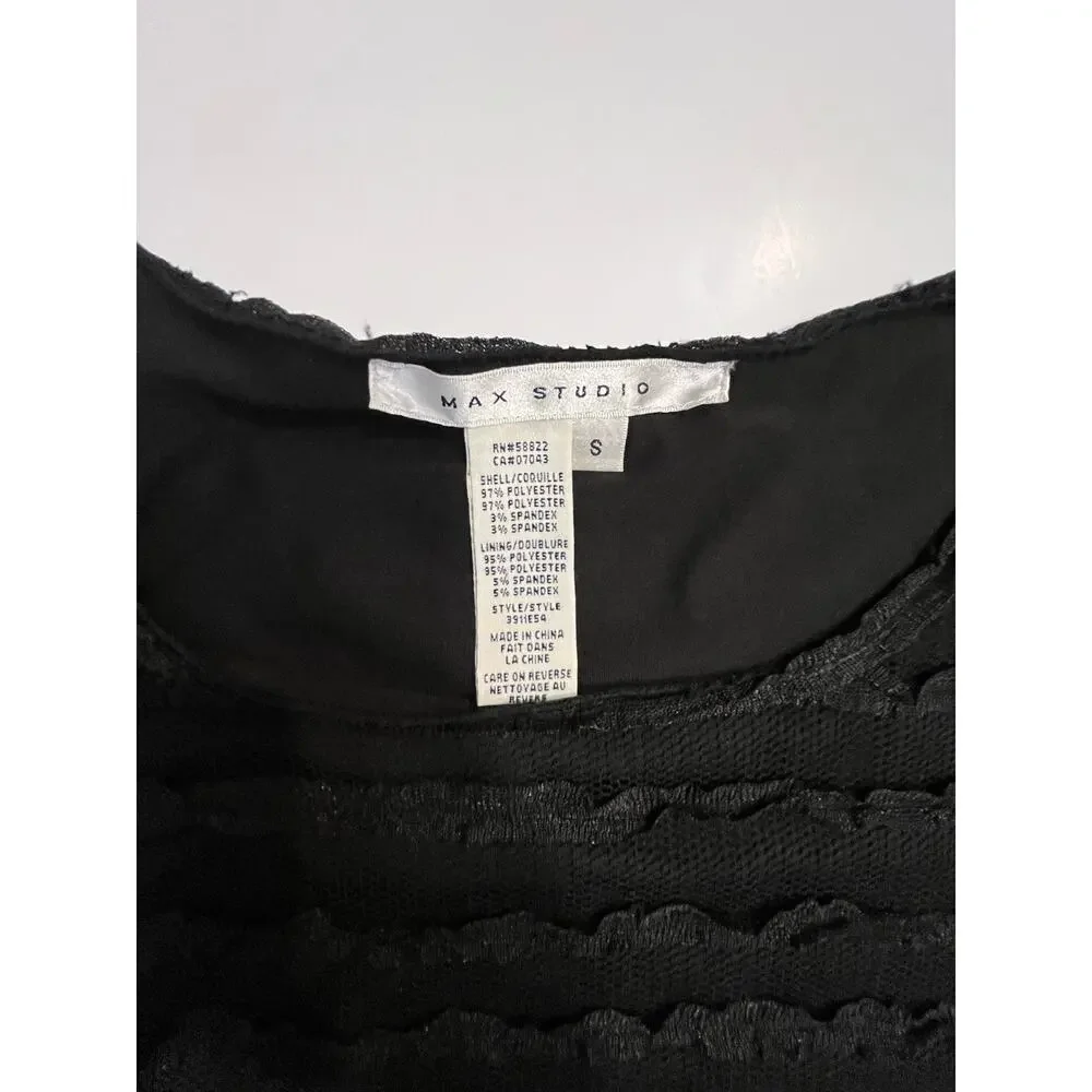 Max Studio black dress - Picture 6 of 9
